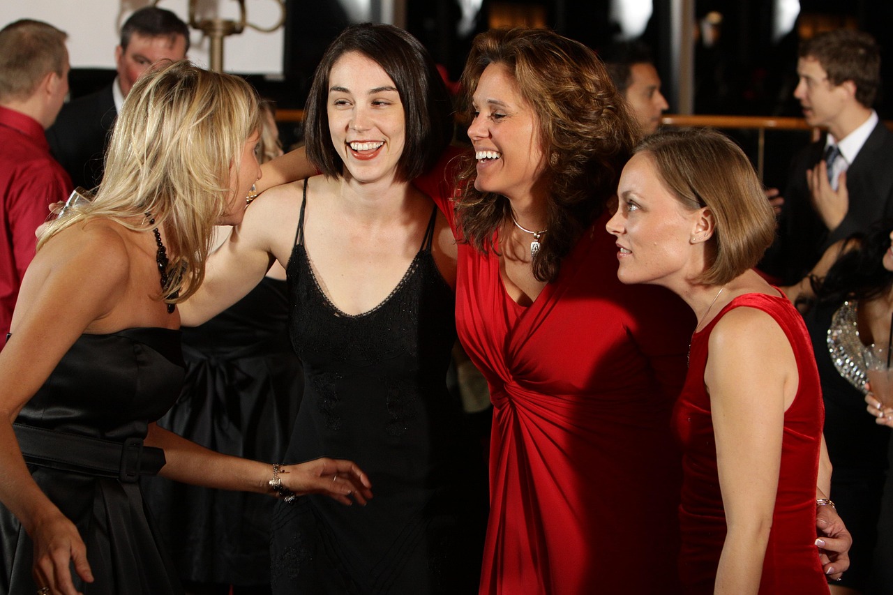 Werknemers op bedrijfsfeesten